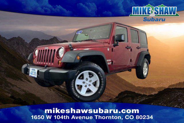 used 2012 Jeep Wrangler Unlimited car, priced at $12,474