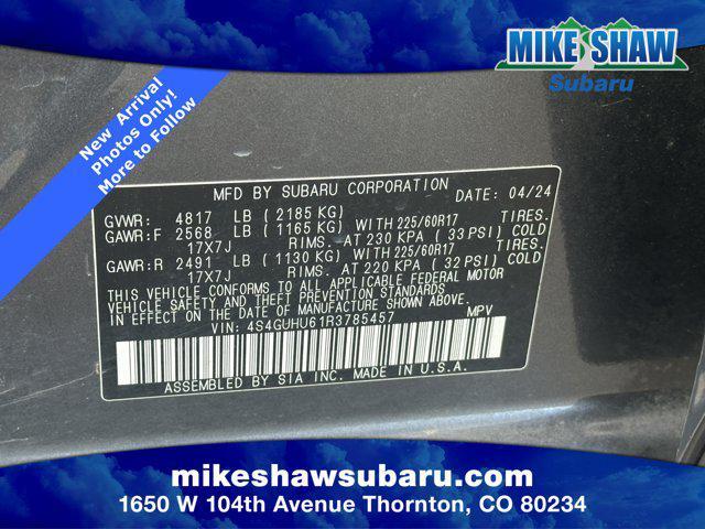 used 2024 Subaru Crosstrek car, priced at $30,104