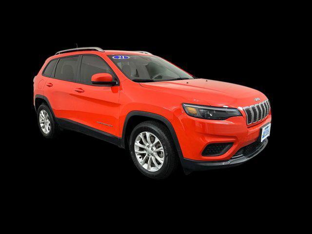 used 2021 Jeep Cherokee car, priced at $18,307