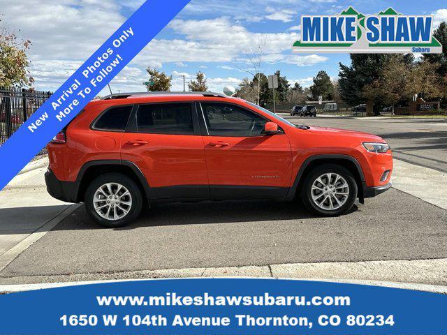 used 2021 Jeep Cherokee car, priced at $20,680