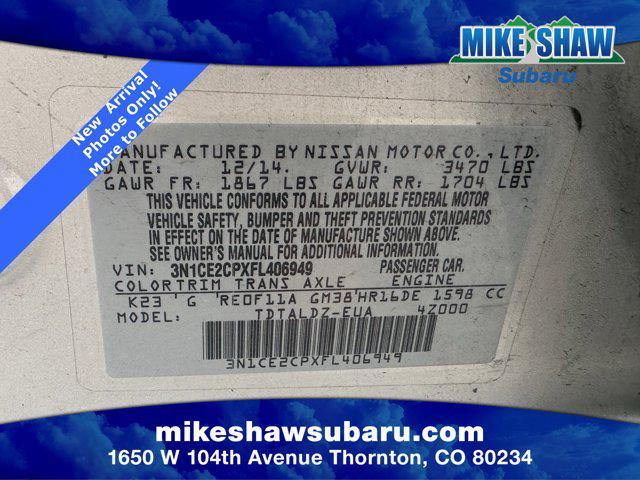 used 2015 Nissan Versa Note car, priced at $7,750