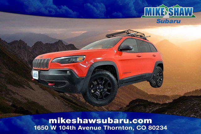 used 2021 Jeep Cherokee car, priced at $20,573