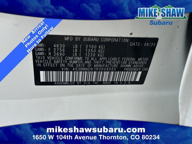 used 2024 Subaru Legacy car, priced at $26,519