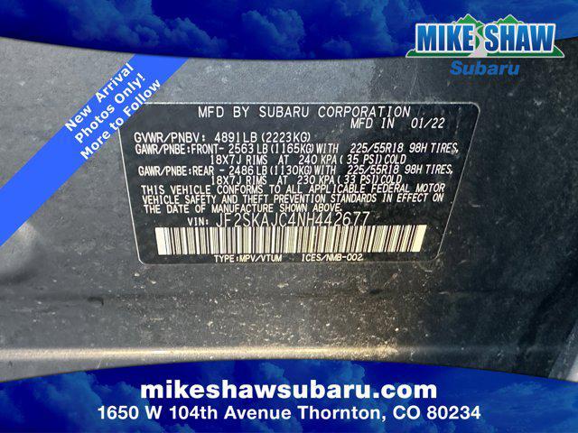 used 2022 Subaru Forester car, priced at $28,603