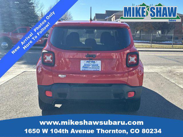 used 2017 Jeep Renegade car, priced at $16,284