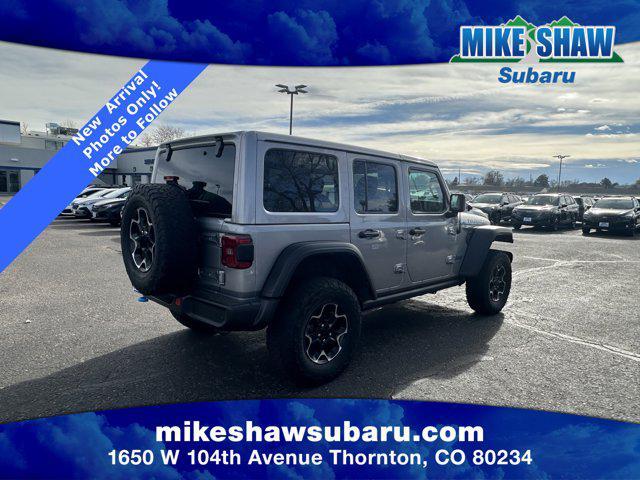 used 2021 Jeep Wrangler Unlimited 4xe car, priced at $34,762