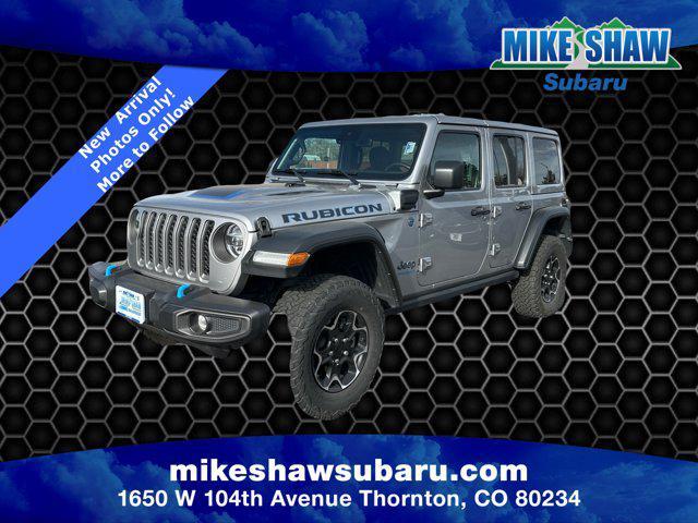 used 2021 Jeep Wrangler Unlimited 4xe car, priced at $34,762