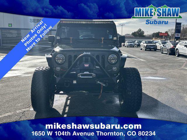 used 2015 Jeep Wrangler Unlimited car, priced at $26,908