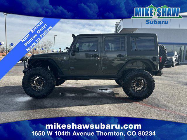 used 2015 Jeep Wrangler Unlimited car, priced at $26,908