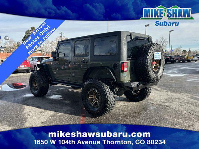 used 2015 Jeep Wrangler Unlimited car, priced at $26,908