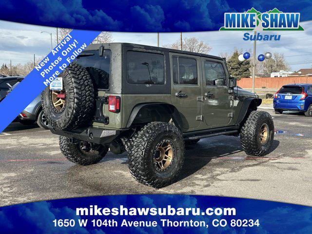 used 2015 Jeep Wrangler Unlimited car, priced at $26,908