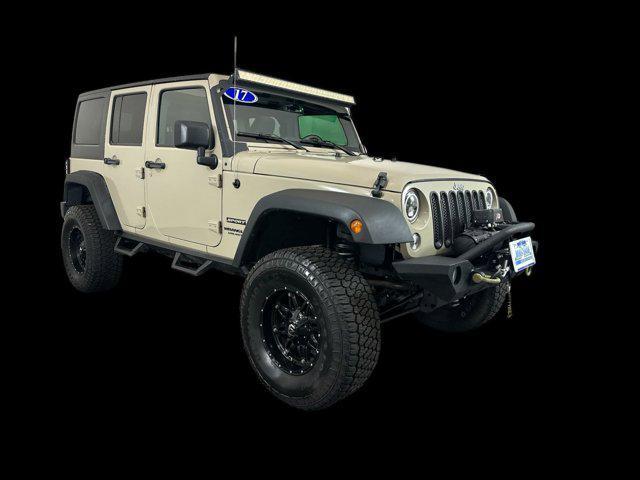 used 2017 Jeep Wrangler Unlimited car, priced at $19,434