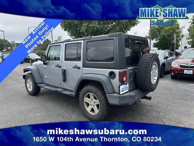 used 2016 Jeep Wrangler Unlimited car, priced at $19,482