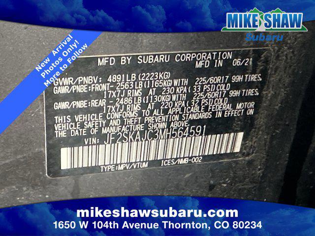 used 2021 Subaru Forester car, priced at $22,131