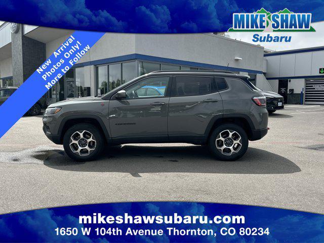 used 2022 Jeep Compass car, priced at $23,967