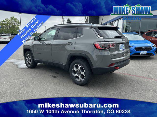 used 2022 Jeep Compass car, priced at $23,967