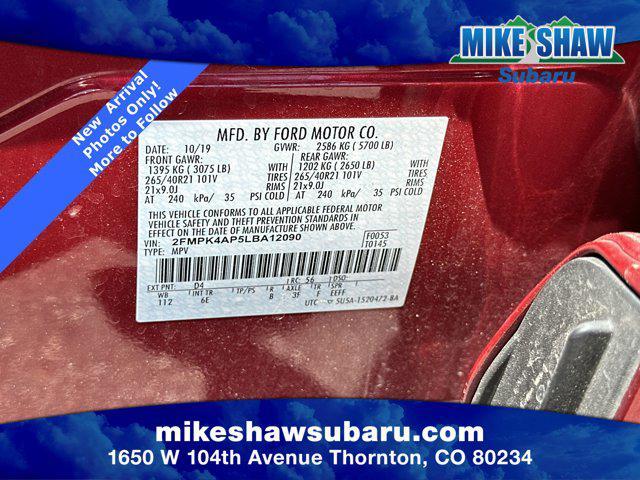 used 2020 Ford Edge car, priced at $26,003