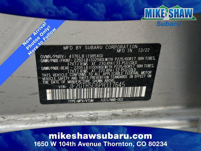 used 2023 Subaru Crosstrek car, priced at $26,624