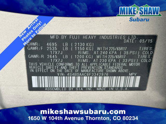 used 2015 Subaru Outback car, priced at $8,544