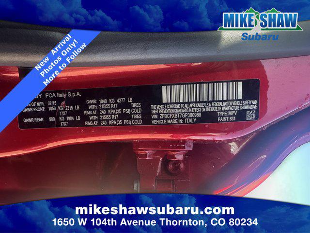 used 2016 FIAT 500X car, priced at $10,502