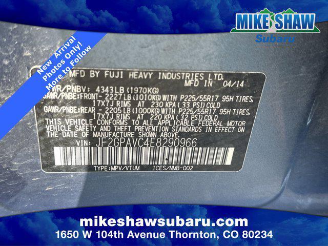 used 2014 Subaru XV Crosstrek car, priced at $11,402