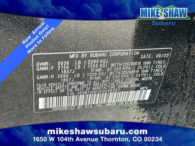 used 2022 Subaru Outback car, priced at $29,175