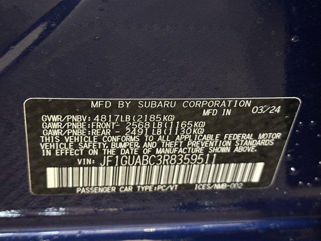 new 2024 Subaru Impreza car, priced at $24,861