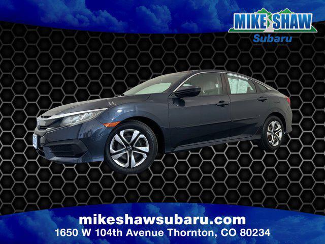 used 2016 Honda Civic car, priced at $14,470