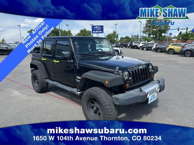 used 2013 Jeep Wrangler Unlimited car, priced at $18,568