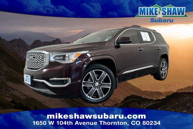 used 2017 GMC Acadia car, priced at $21,842