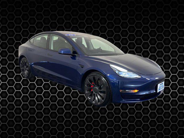 used 2021 Tesla Model 3 car, priced at $26,463