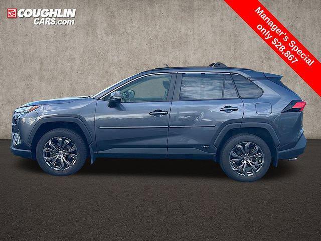used 2022 Toyota RAV4 Hybrid car, priced at $28,867