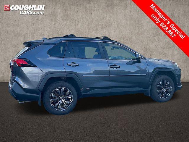 used 2022 Toyota RAV4 Hybrid car, priced at $28,867