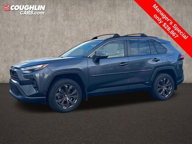 used 2022 Toyota RAV4 Hybrid car, priced at $28,867