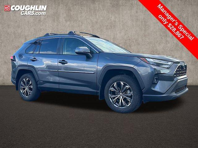used 2022 Toyota RAV4 Hybrid car, priced at $28,867