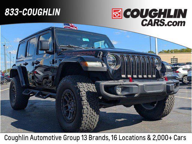 used 2022 Jeep Wrangler Unlimited car, priced at $39,488