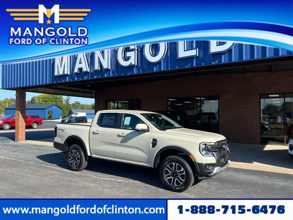 new 2025 Ford Ranger car, priced at $49,345