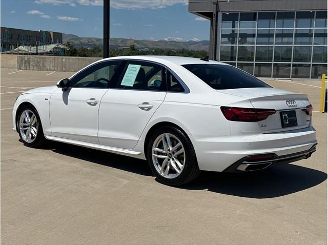 used 2023 Audi A4 car, priced at $29,990