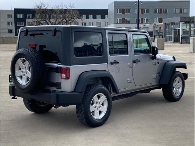 used 2018 Jeep Wrangler JK Unlimited car, priced at $21,990