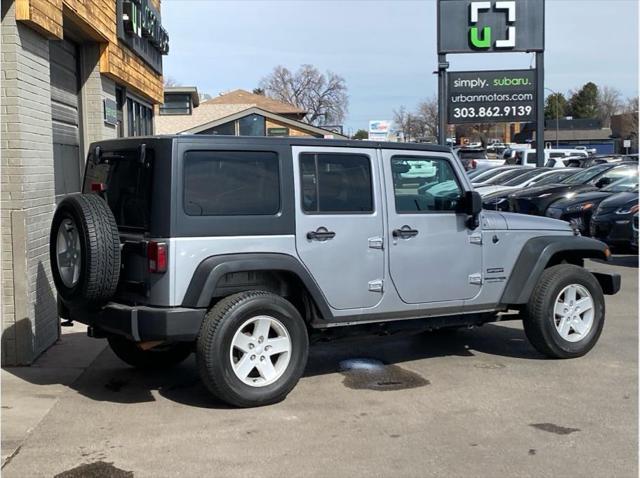 used 2018 Jeep Wrangler JK Unlimited car, priced at $22,990