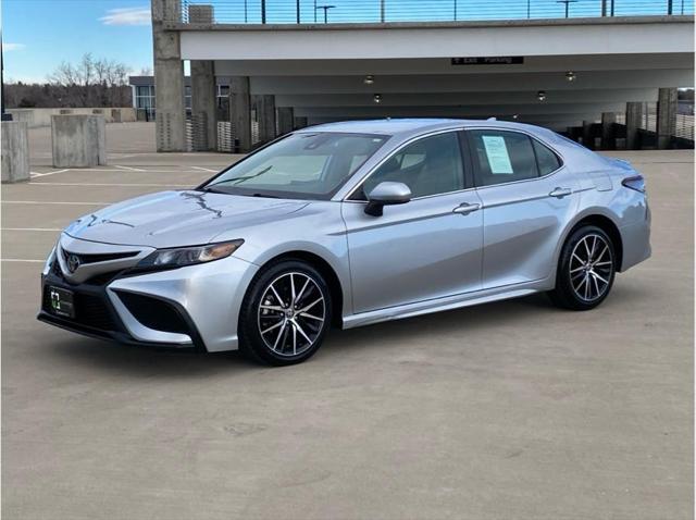 used 2021 Toyota Camry car, priced at $18,990