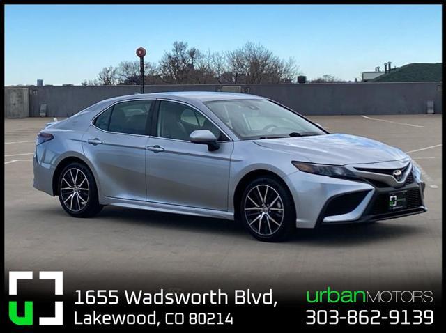 used 2021 Toyota Camry car, priced at $18,990