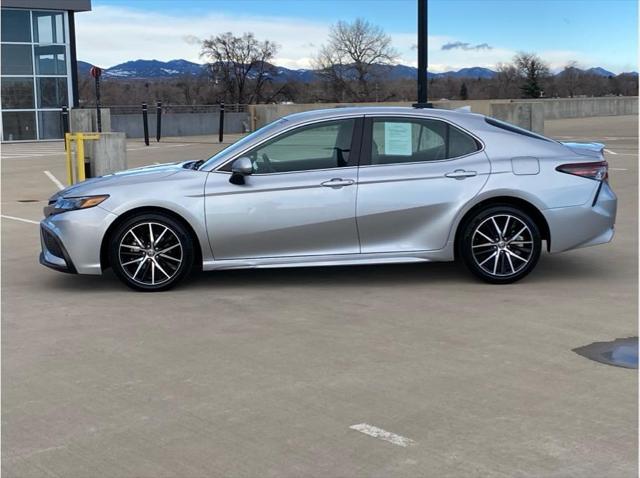 used 2021 Toyota Camry car, priced at $18,990