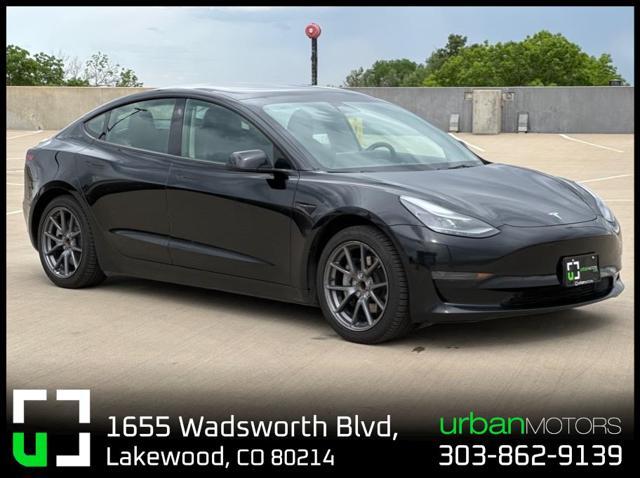 used 2022 Tesla Model 3 car, priced at $23,490