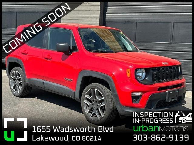 used 2021 Jeep Renegade car, priced at $17,490