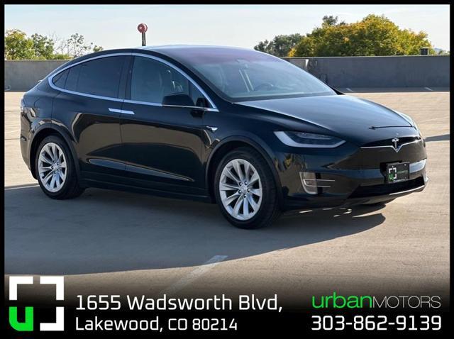 used 2018 Tesla Model X car, priced at $29,990