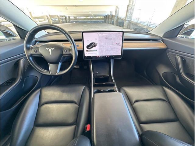 used 2018 Tesla Model 3 car, priced at $21,990