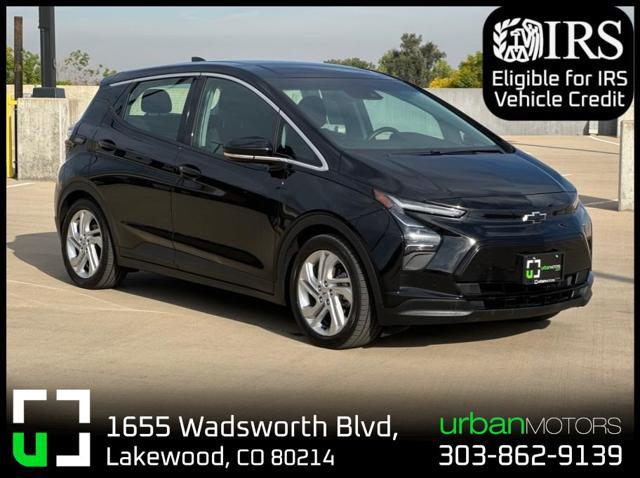 used 2023 Chevrolet Bolt EV car, priced at $18,490