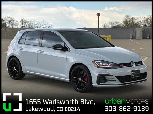 used 2021 Volkswagen Golf GTI car, priced at $25,990