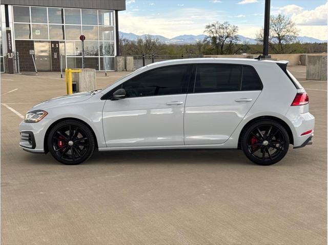 used 2021 Volkswagen Golf GTI car, priced at $27,490